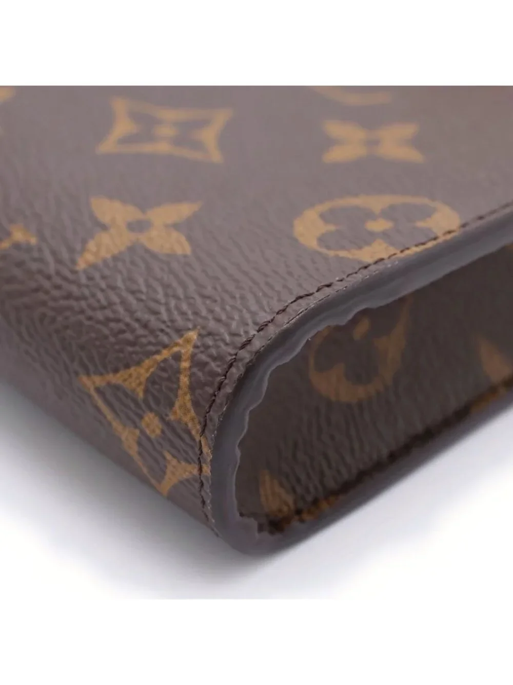 Louis Vuitton Phone Pouch Metis Monogram Canvas Shoulder Bag Brown